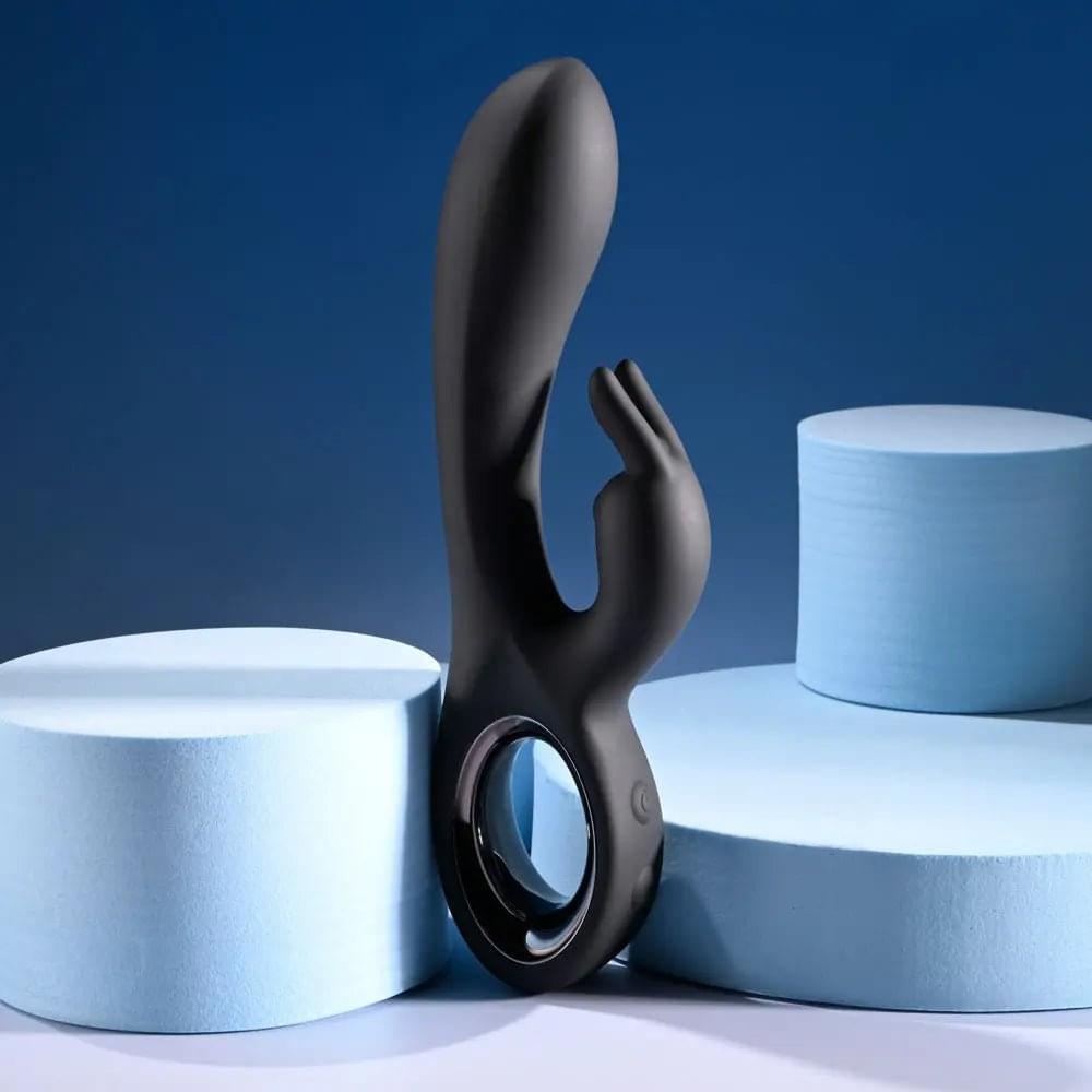Playboy Pleasure LATE NIGHT BUNNY -  20 cm USB Rechargeable Rabbit Vibrator Playboy Pleasure Discreet Intimate Essentials.