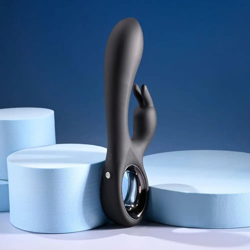 Playboy Pleasure LATE NIGHT BUNNY -  20 cm USB Rechargeable Rabbit Vibrator Playboy Pleasure Discreet Intimate Essentials.