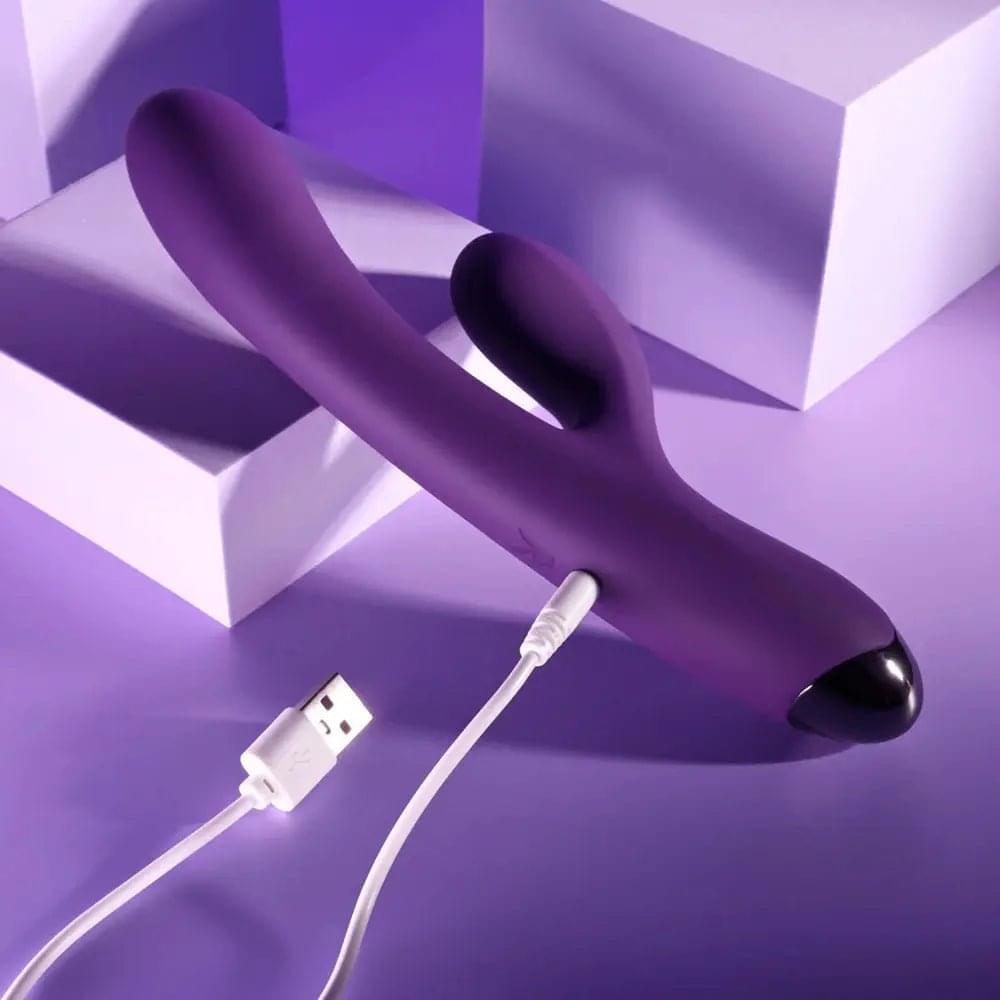 Playboy Pleasure NEW CRUSH -  20.6 cm USB Rechargeable Rabbit Vibrator Playboy Pleasure Discreet Intimate Essentials.