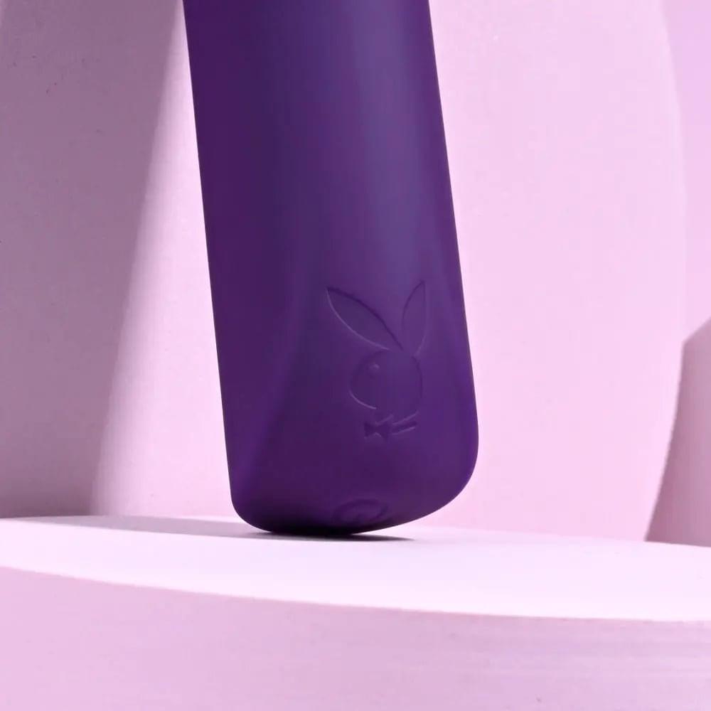 Playboy Pleasure ONE & ONLY -  12 cm USB Rechargeable Bullet Playboy Pleasure Discreet Intimate Essentials.
