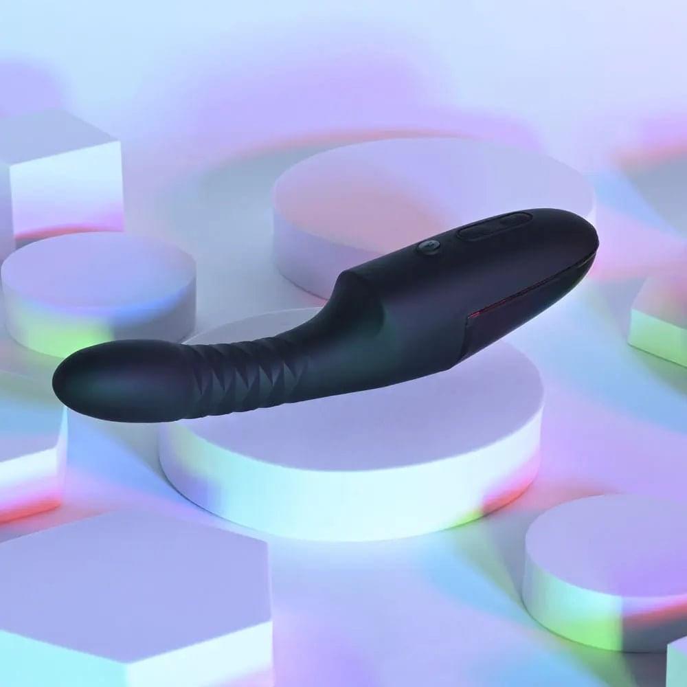 Playboy Pleasure OVERDRIVE -  28.2 cm USB Rechargeable Thrusting Vibrator Playboy Pleasure Discreet Intimate Essentials.