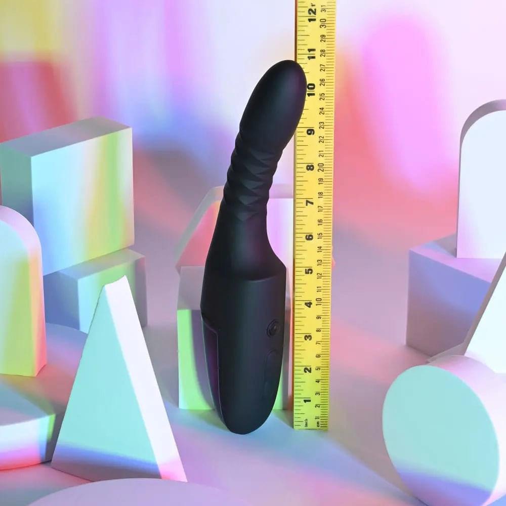 Playboy Pleasure OVERDRIVE -  28.2 cm USB Rechargeable Thrusting Vibrator Playboy Pleasure Discreet Intimate Essentials.