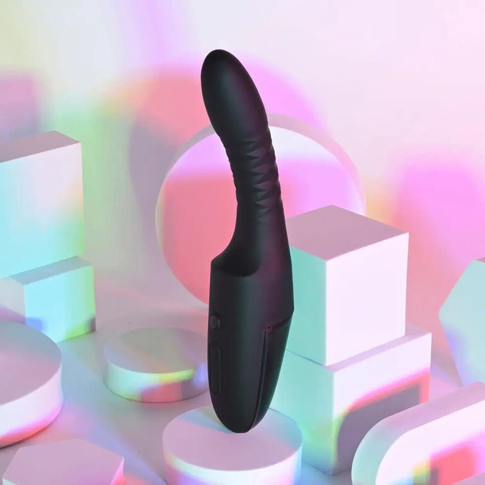 Playboy Pleasure OVERDRIVE -  28.2 cm USB Rechargeable Thrusting Vibrator Playboy Pleasure Discreet Intimate Essentials.