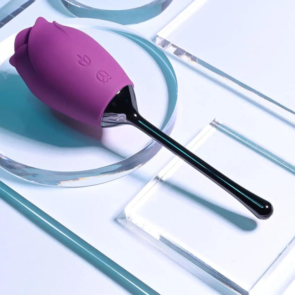 Playboy Pleasure PETAL -  USB Rechargeable Flicking Stimulator Playboy Pleasure Discreet Intimate Essentials.