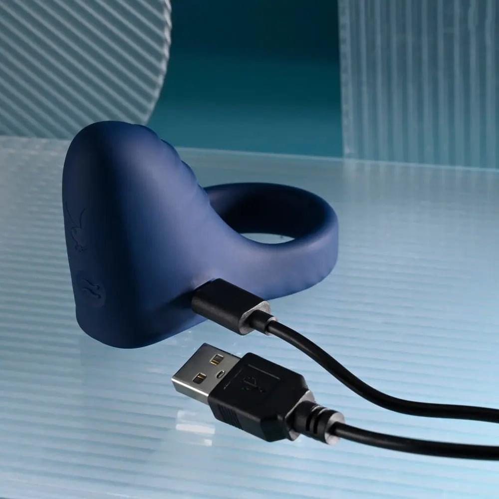 Playboy Pleasure PLEASURE POINT -  USB Rechargeable Vibrating Cock Ring Playboy Pleasure Discreet Intimate Essentials.