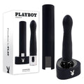 Shop affordable quality Playboy Pleasure PLEASURE ZONE - 21.4 cm Rechargeable Vibrator with USB Charging Dock - Discreet Intimate Essentials - VIBRATORS - Playboy Pleasure