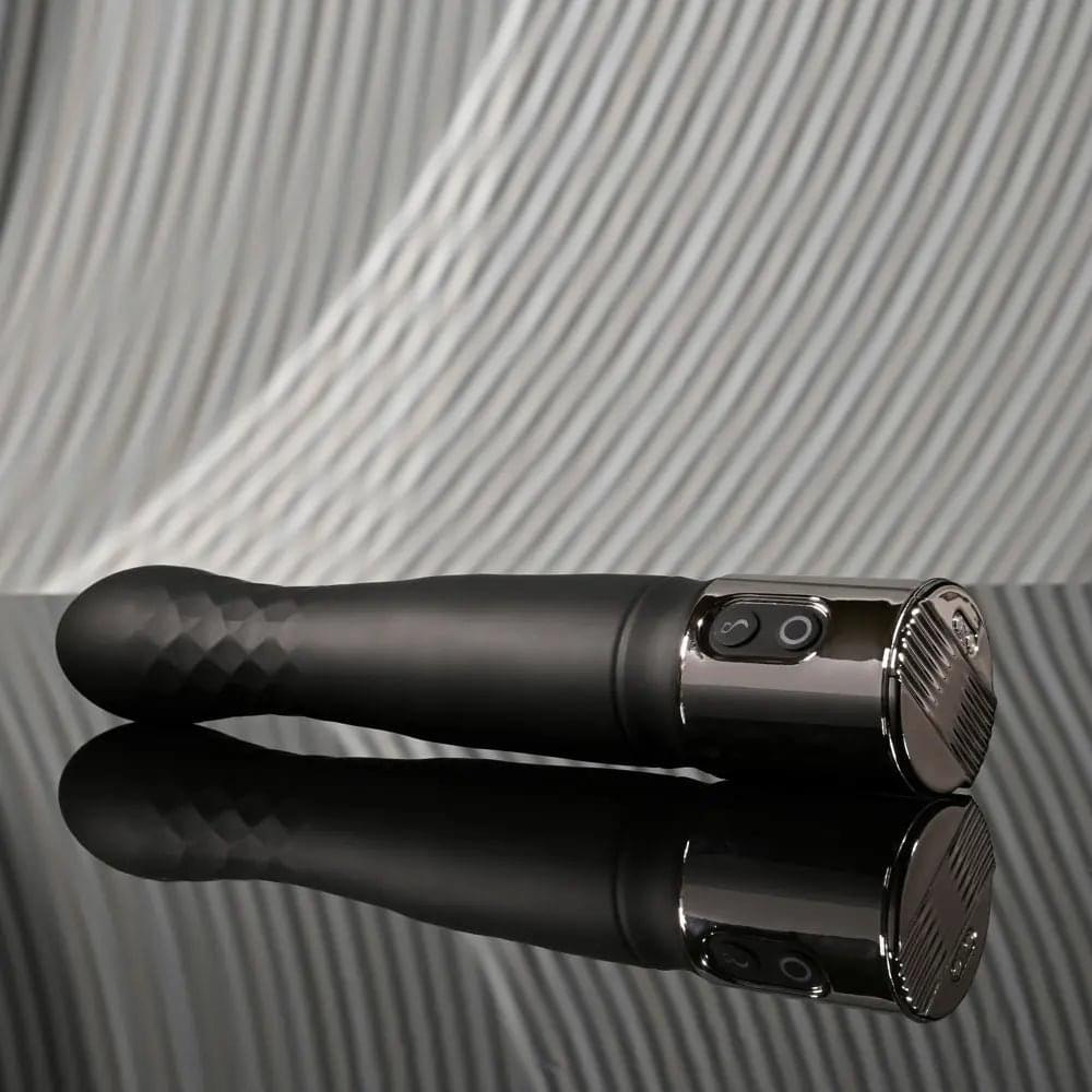 Playboy Pleasure PLEASURE ZONE -  21.4 cm Rechargeable Vibrator with USB Charging Dock Playboy Pleasure Discreet Intimate Essentials.