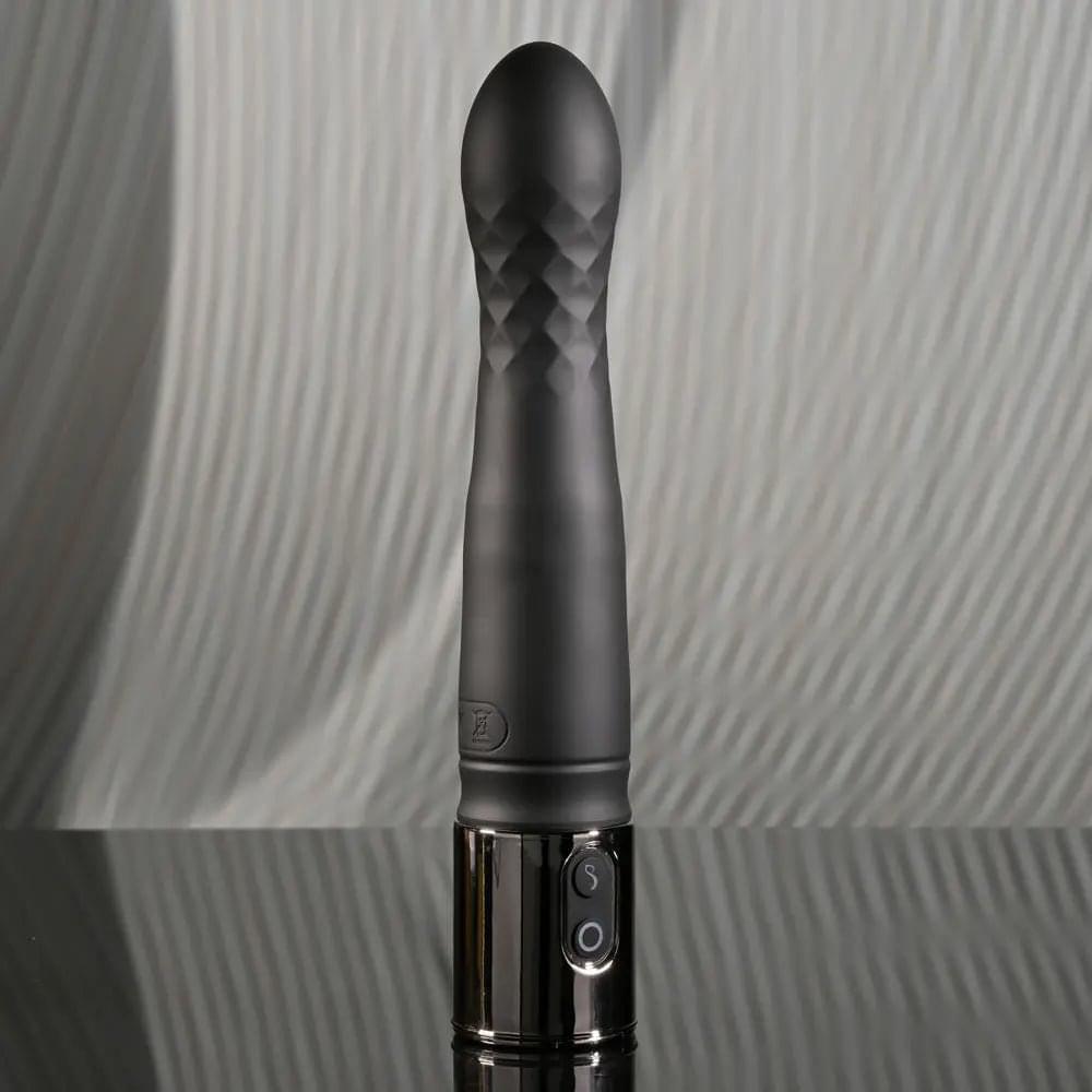 Playboy Pleasure PLEASURE ZONE -  21.4 cm Rechargeable Vibrator with USB Charging Dock Playboy Pleasure Discreet Intimate Essentials.