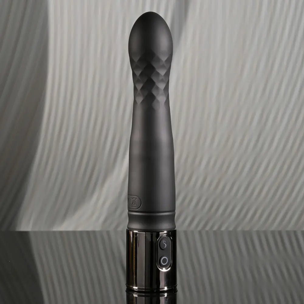 Shop affordable quality Playboy Pleasure PLEASURE ZONE - 21.4 cm Rechargeable Vibrator with USB Charging Dock - Discreet Intimate Essentials - VIBRATORS - Playboy Pleasure