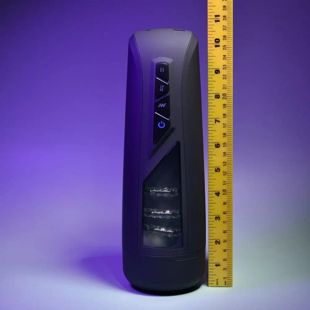Playboy Pleasure PURSUIT OF PLEASURE - USB Rechargeable Vibrating Stroker Playboy Pleasure Discreet Intimate Essentials.