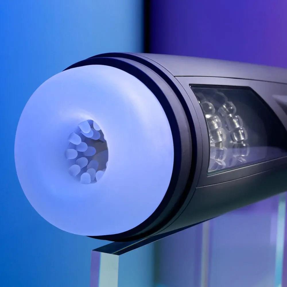 Playboy Pleasure PURSUIT OF PLEASURE - USB Rechargeable Vibrating Stroker Playboy Pleasure Discreet Intimate Essentials.