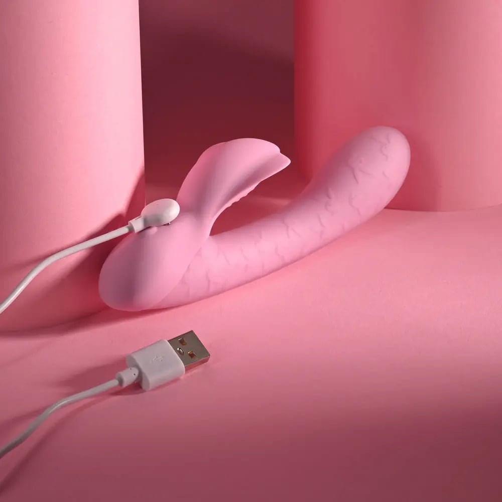Playboy Pleasure RABBIT PARTY -  15.2 cm USB Rechargeable Rabbit Vibrator Playboy Pleasure Discreet Intimate Essentials.
