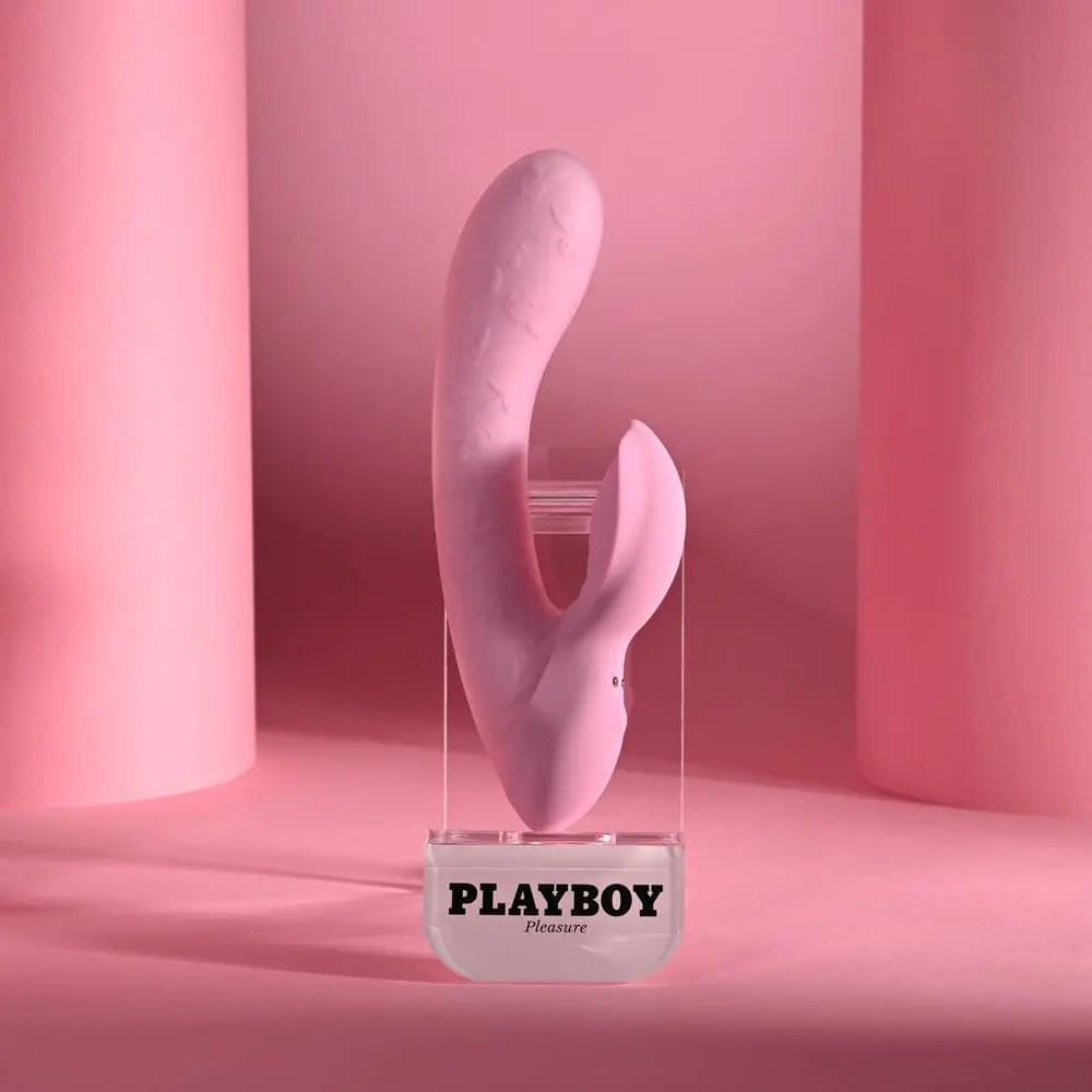 Playboy Pleasure RABBIT PARTY -  15.2 cm USB Rechargeable Rabbit Vibrator Playboy Pleasure Discreet Intimate Essentials.