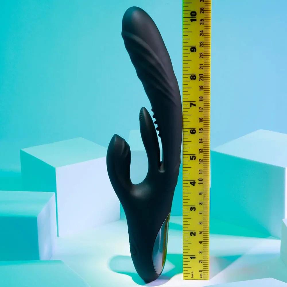 Playboy Pleasure RAPID RABBIT -  26.4 cm USB Rechargeable Rabbit Vibrator Playboy Pleasure Discreet Intimate Essentials.