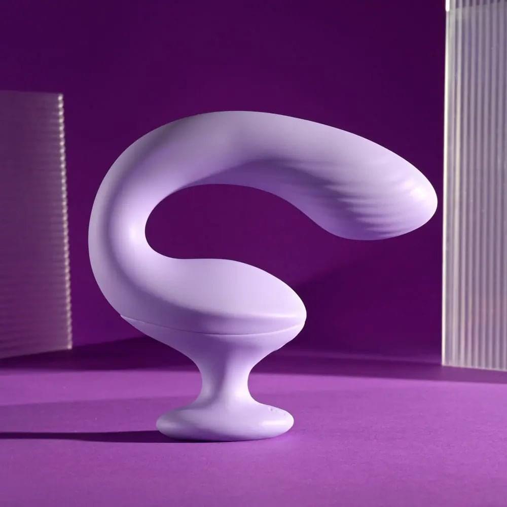 Playboy Pleasure REV ME UP -  USB Rechargeable Dual Motor Curved Vibrator Playboy Pleasure Discreet Intimate Essentials.