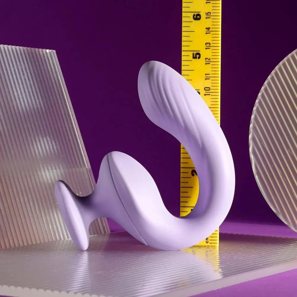 Playboy Pleasure REV ME UP -  USB Rechargeable Dual Motor Curved Vibrator Playboy Pleasure Discreet Intimate Essentials.