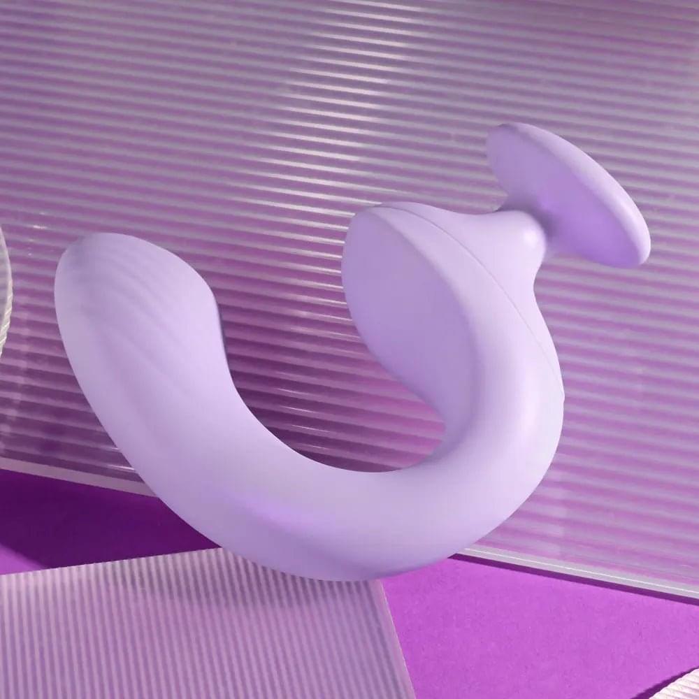 Playboy Pleasure REV ME UP -  USB Rechargeable Dual Motor Curved Vibrator Playboy Pleasure Discreet Intimate Essentials.