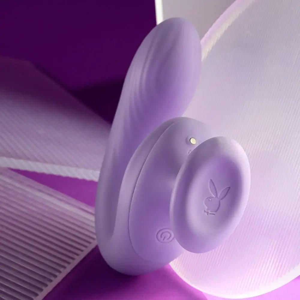 Playboy Pleasure REV ME UP -  USB Rechargeable Dual Motor Curved Vibrator Playboy Pleasure Discreet Intimate Essentials.