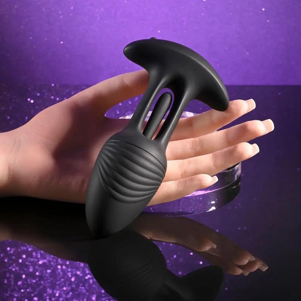 Playboy Pleasure RIM SHOT -  11.4 cm USB Rechargeable Vibrating Butt Plug Playboy Pleasure Discreet Intimate Essentials.