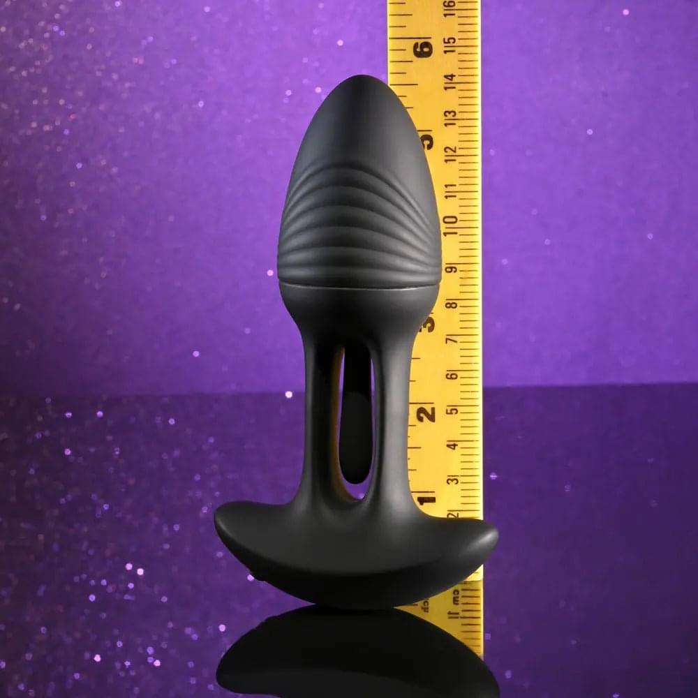 Playboy Pleasure RIM SHOT -  11.4 cm USB Rechargeable Vibrating Butt Plug Playboy Pleasure Discreet Intimate Essentials.