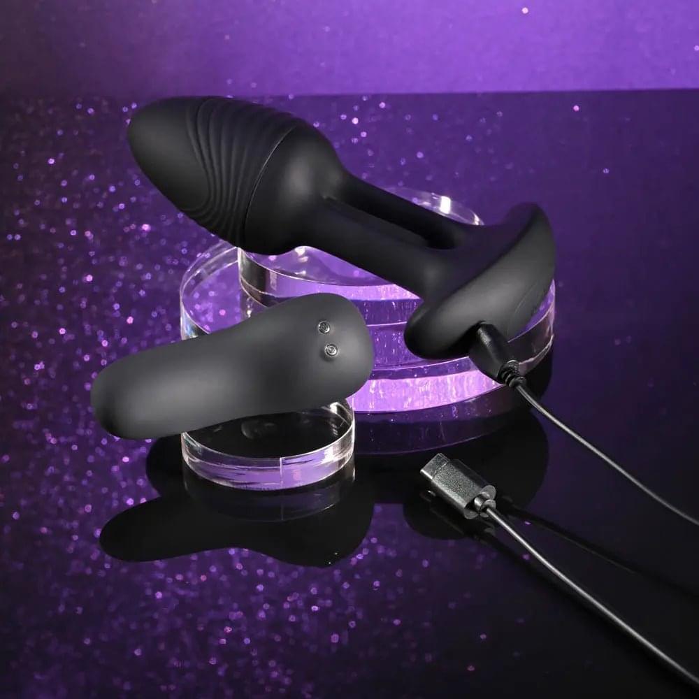 Playboy Pleasure RIM SHOT -  11.4 cm USB Rechargeable Vibrating Butt Plug Playboy Pleasure Discreet Intimate Essentials.