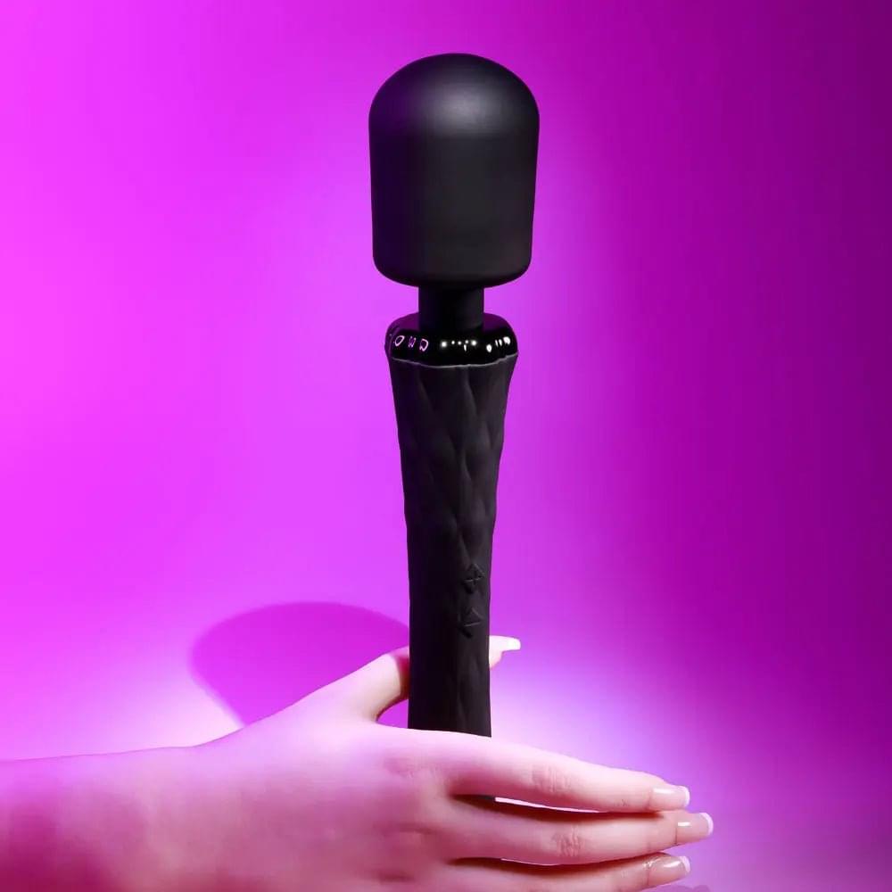 Playboy Pleasure ROYAL -  29.2 cm USB Rechargeable Massage Wand Playboy Pleasure Discreet Intimate Essentials.