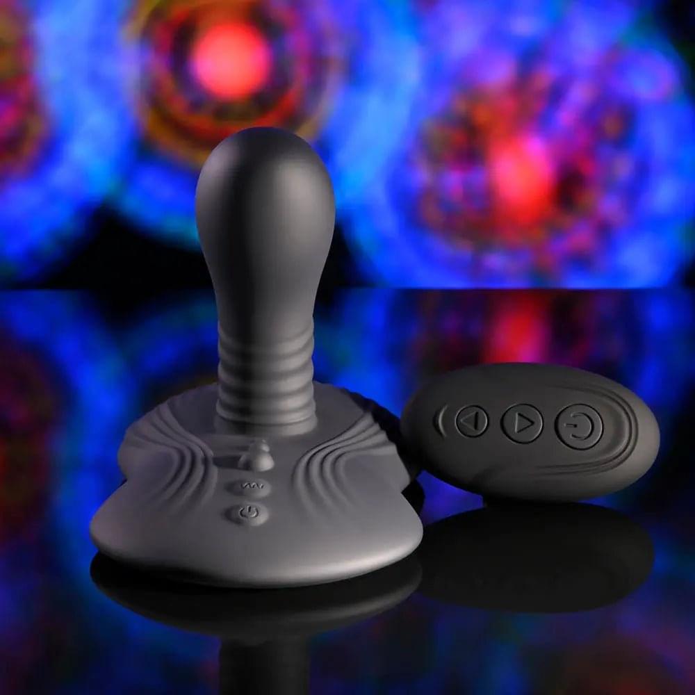 Playboy Pleasure SITTIN & SPINNIN -  USB Rechargeable Spinning Vibrator & Grinder Pad with Remote Playboy Pleasure Discreet Intimate Essentials.