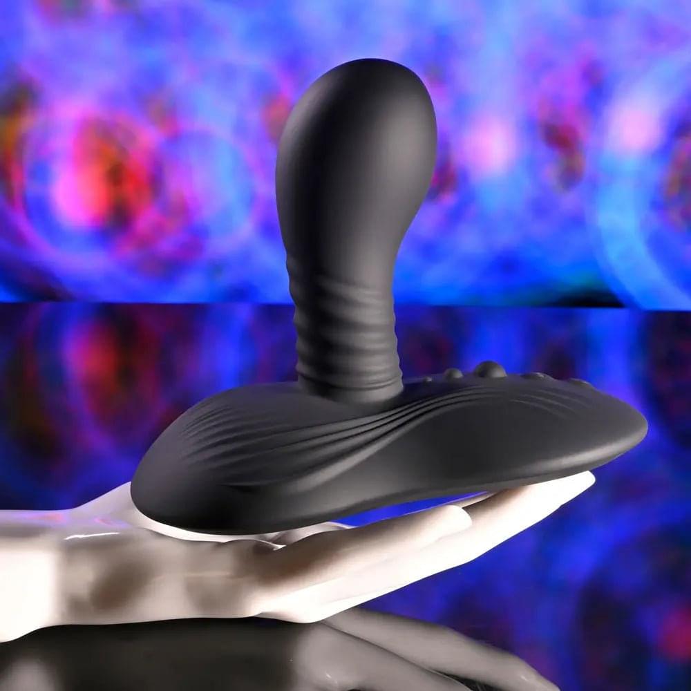 Playboy Pleasure SITTIN & SPINNIN -  USB Rechargeable Spinning Vibrator & Grinder Pad with Remote Playboy Pleasure Discreet Intimate Essentials.