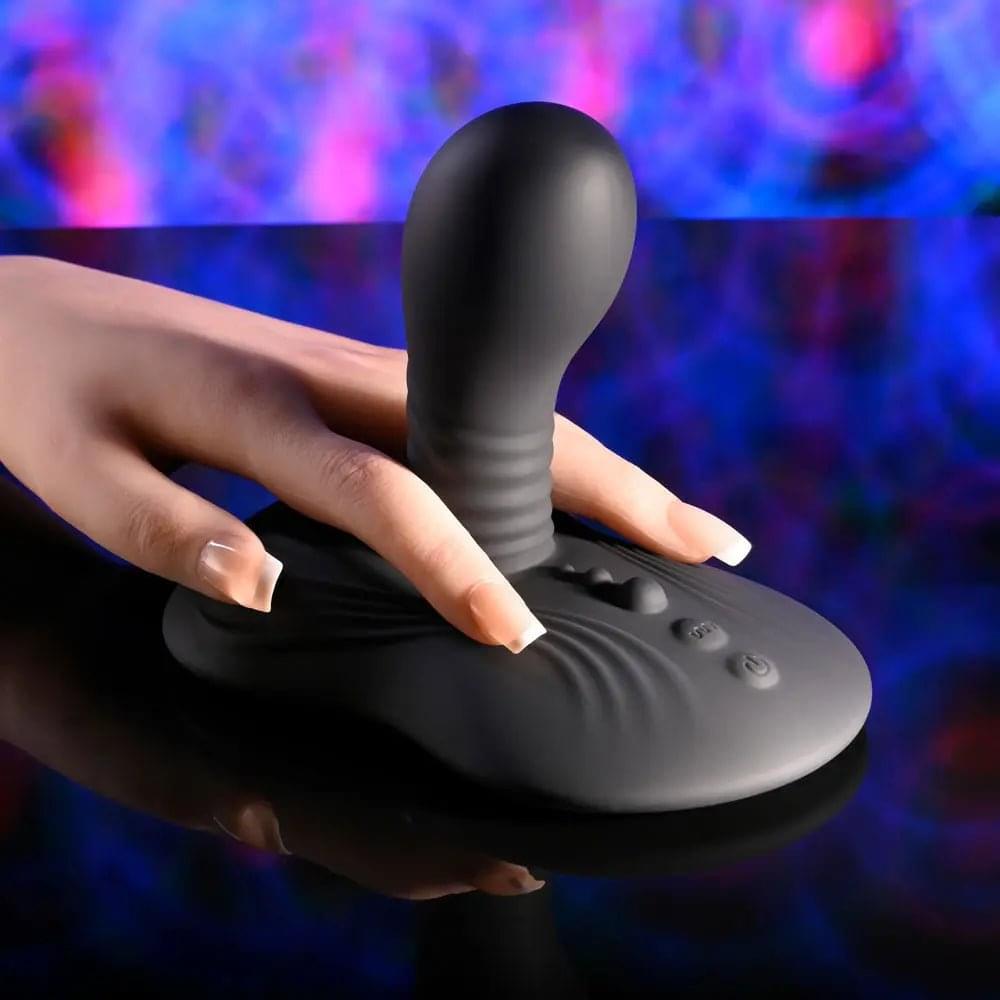 Playboy Pleasure SITTIN & SPINNIN -  USB Rechargeable Spinning Vibrator & Grinder Pad with Remote Playboy Pleasure Discreet Intimate Essentials.