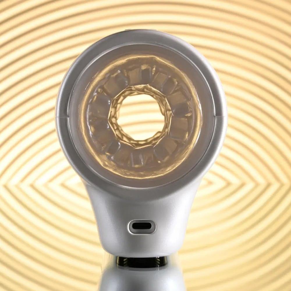 Playboy Pleasure SPIN DOCTOR -  USB Rechargeable Vibrating & Spinning Stroker Playboy Pleasure Discreet Intimate Essentials.