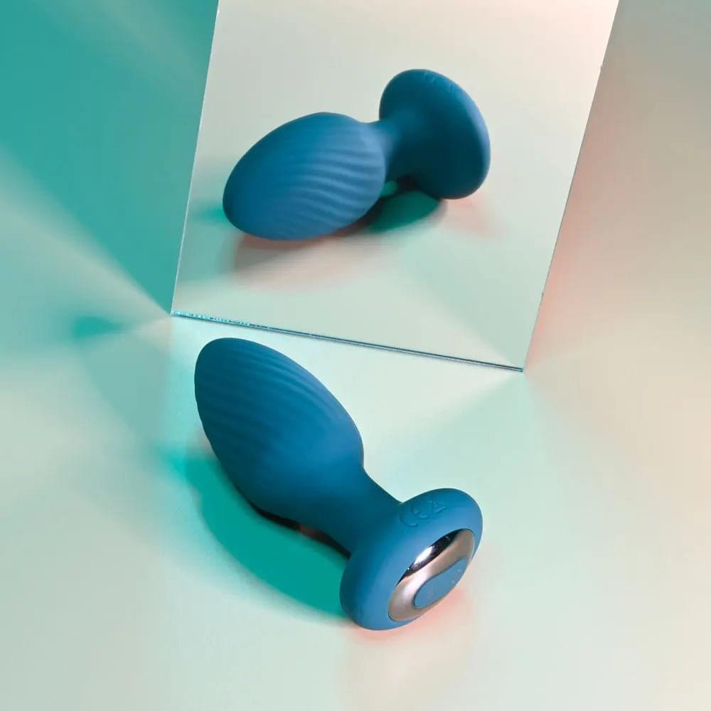 Playboy Pleasure SPINNING TAIL TEASER -  9.7 cm USB Rechargeable Vibrating & Rotating Butt Plug with Wireless Remote Playboy Pleasure Discreet Intimate Essentials.