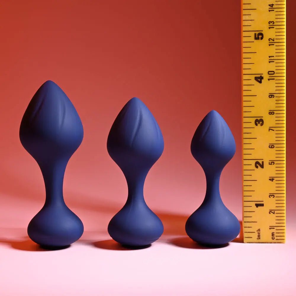 Shop affordable quality Playboy Pleasure TAIL TRAINER - Butt Plugs - Set of 3 Sizes - Discreet Intimate Essentials - ANAL TOYS - Playboy Pleasure