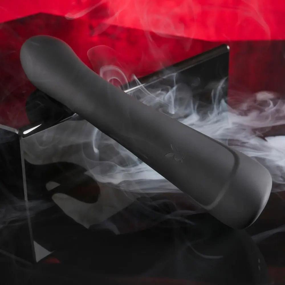 Playboy Pleasure THATS THE SPOT -  23.3 cm USB Rechargeable Rabbit Vibrator with G-Spot Tapper Playboy Pleasure Discreet Intimate Essentials.