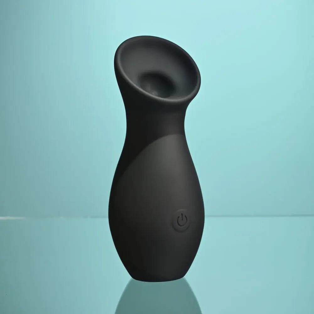 Playboy Pleasure THE JET SET - SUCKER -  10.3 cm Sucking Stimulator with Rechargeable Charging Case Playboy Pleasure Discreet Intimate Essentials.