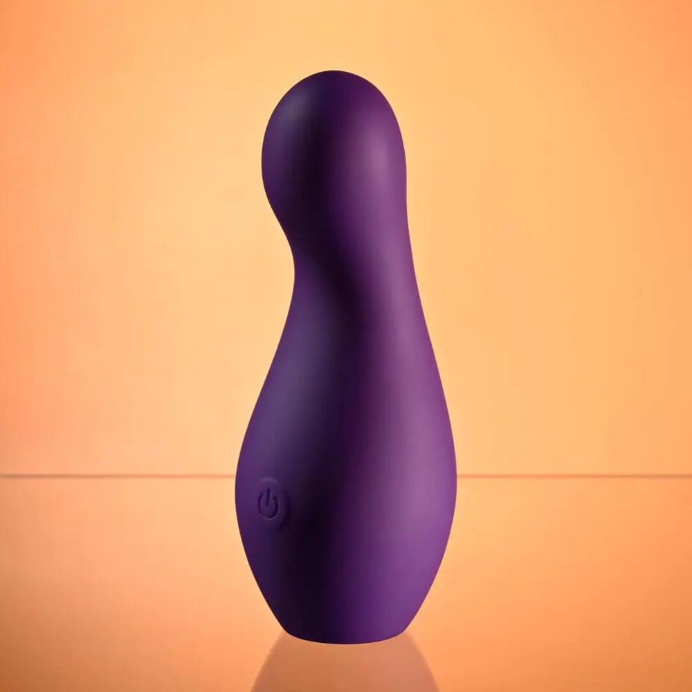 Playboy Pleasure THE JET SET - VIBRATOR -  10.2 cm Vibrator with Self Charging Case Playboy Pleasure Discreet Intimate Essentials.