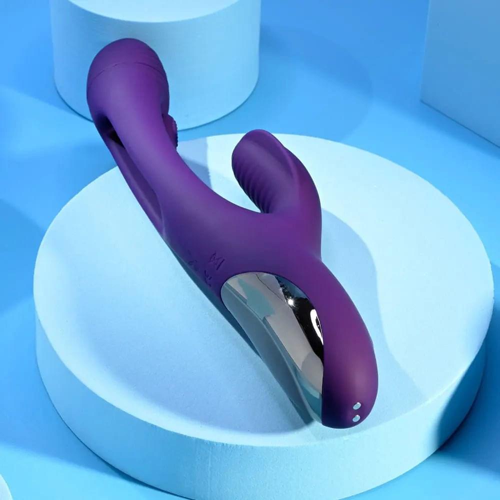 Playboy Pleasure THE THRILL -  24.4 cm USB Rechargeable Rabbit Vibrator Playboy Pleasure Discreet Intimate Essentials.