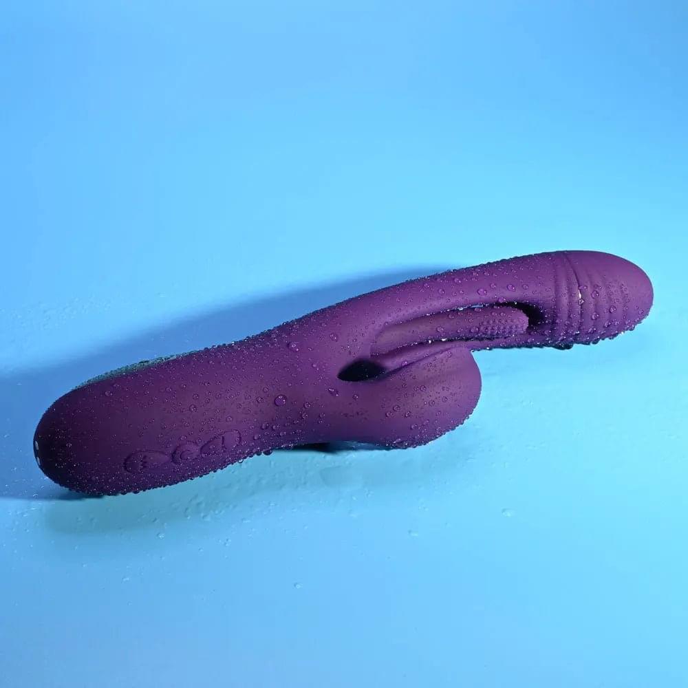 Playboy Pleasure THE THRILL -  24.4 cm USB Rechargeable Rabbit Vibrator Playboy Pleasure Discreet Intimate Essentials.
