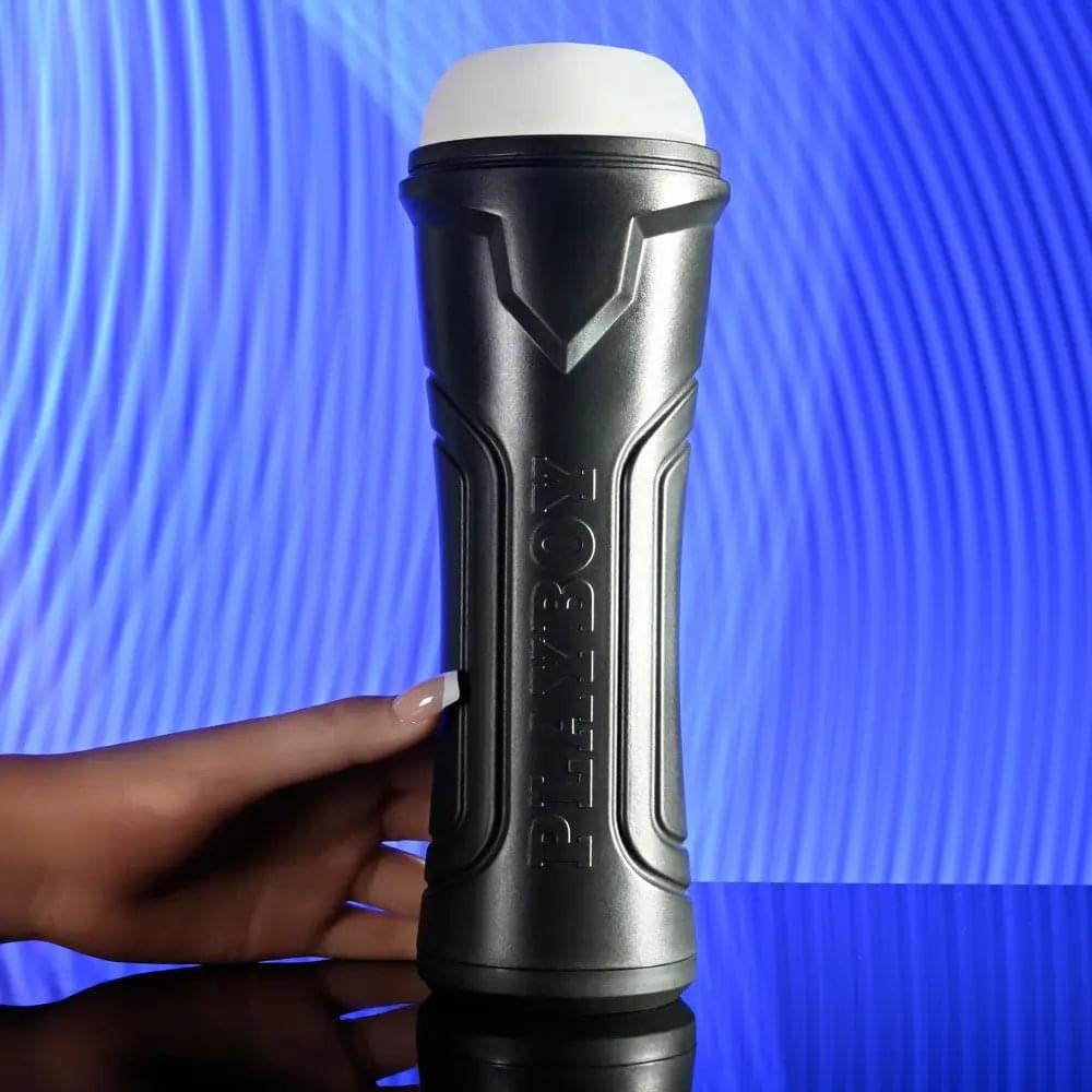 Playboy Pleasure THE URGE LARGE - Clear Stroker Playboy Pleasure Discreet Intimate Essentials.