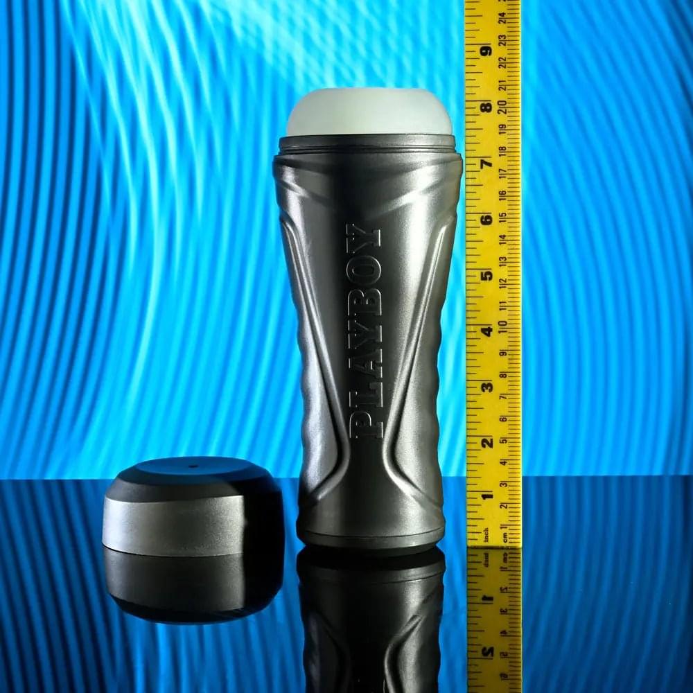 Playboy Pleasure THE URGE MEDIUM - Clear Stroker Playboy Pleasure Discreet Intimate Essentials.