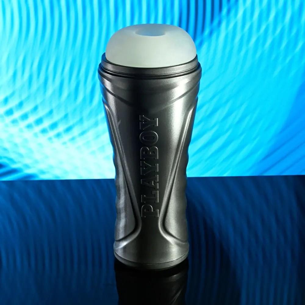 Playboy Pleasure THE URGE MEDIUM - Clear Stroker Playboy Pleasure Discreet Intimate Essentials.