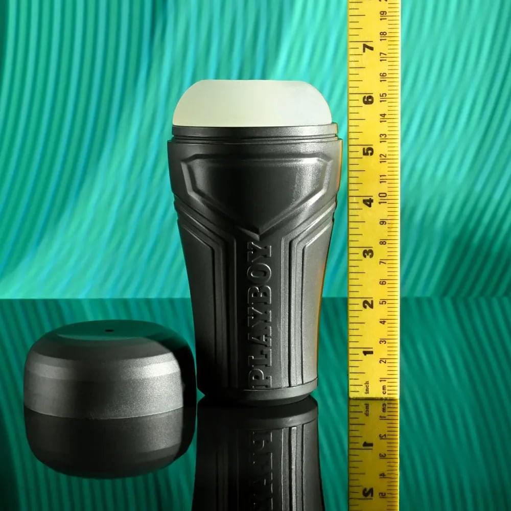 Playboy Pleasure THE URGE SMALL - Clear Small Stroker Playboy Pleasure Discreet Intimate Essentials.