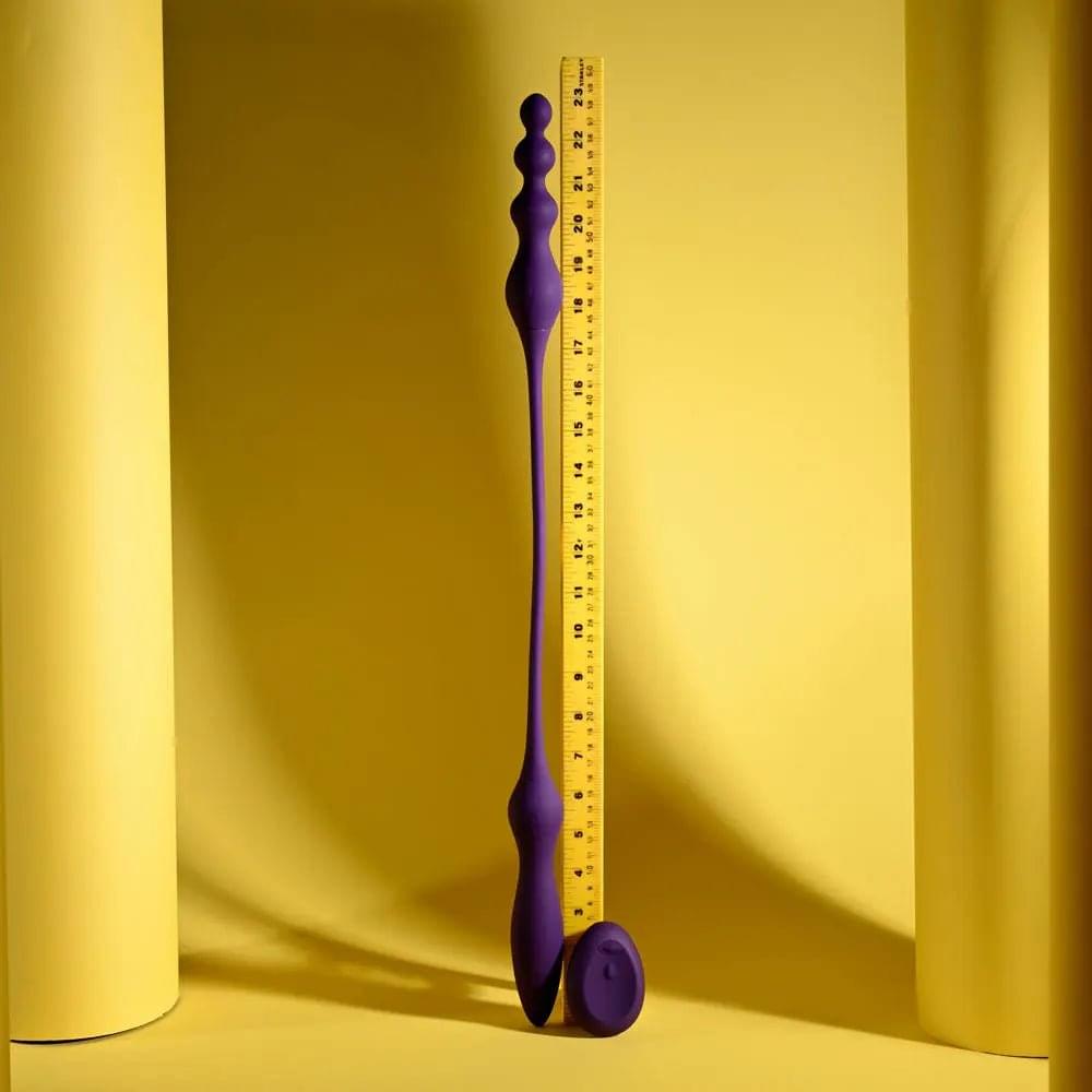 Playboy Pleasure THIS & THAT -  60 cm USB Rechargeable Flexible Dual Ended Vibrator Playboy Pleasure Discreet Intimate Essentials.