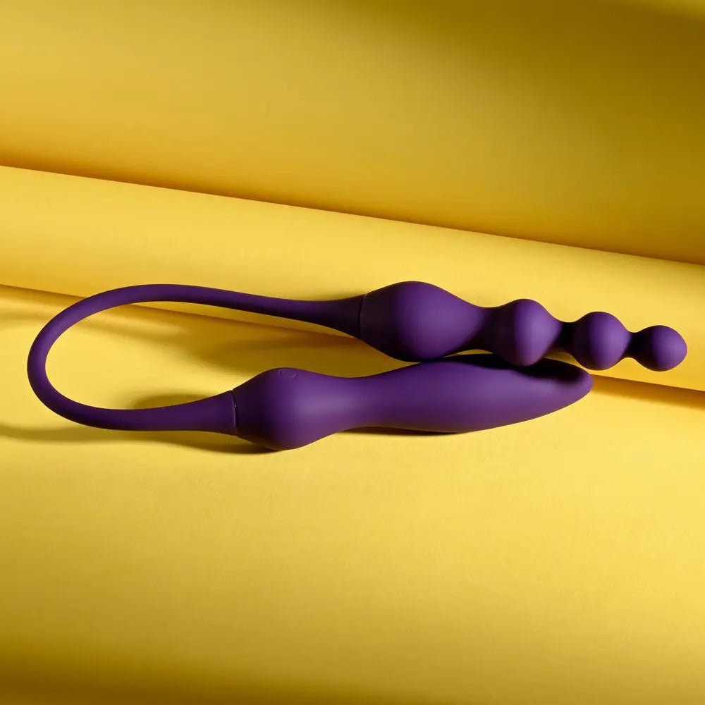 Shop affordable quality Playboy Pleasure THIS & THAT - 60 cm USB Rechargeable Flexible Dual Ended Vibrator - Discreet Intimate Essentials - VIBRATORS - Playboy Pleasure