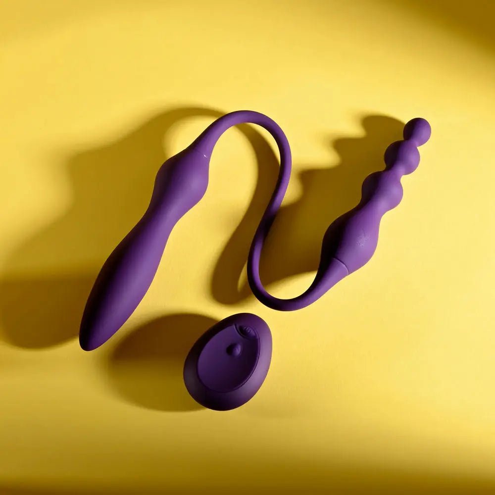 Shop affordable quality Playboy Pleasure THIS & THAT - 60 cm USB Rechargeable Flexible Dual Ended Vibrator - Discreet Intimate Essentials - VIBRATORS - Playboy Pleasure