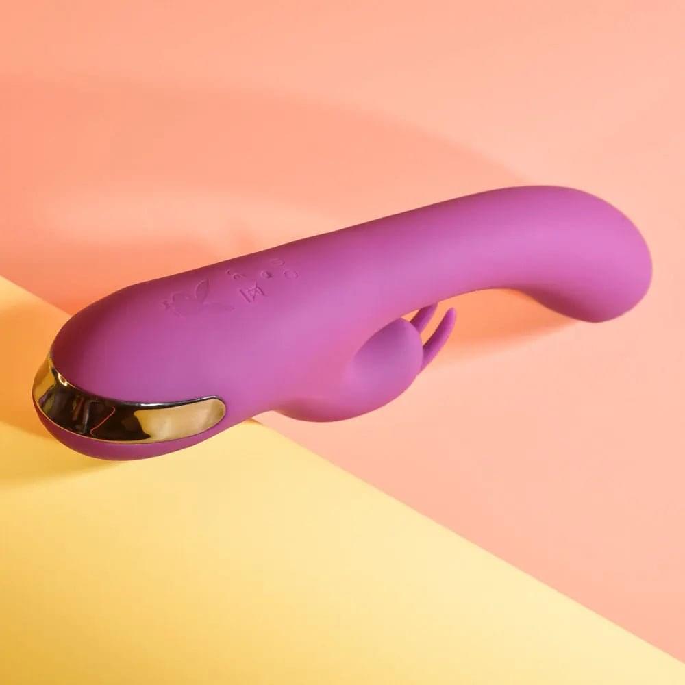 Playboy Pleasure THUMPER -  21.9 cm USB Rechargeable Rabbit Vibrator Playboy Pleasure Discreet Intimate Essentials.