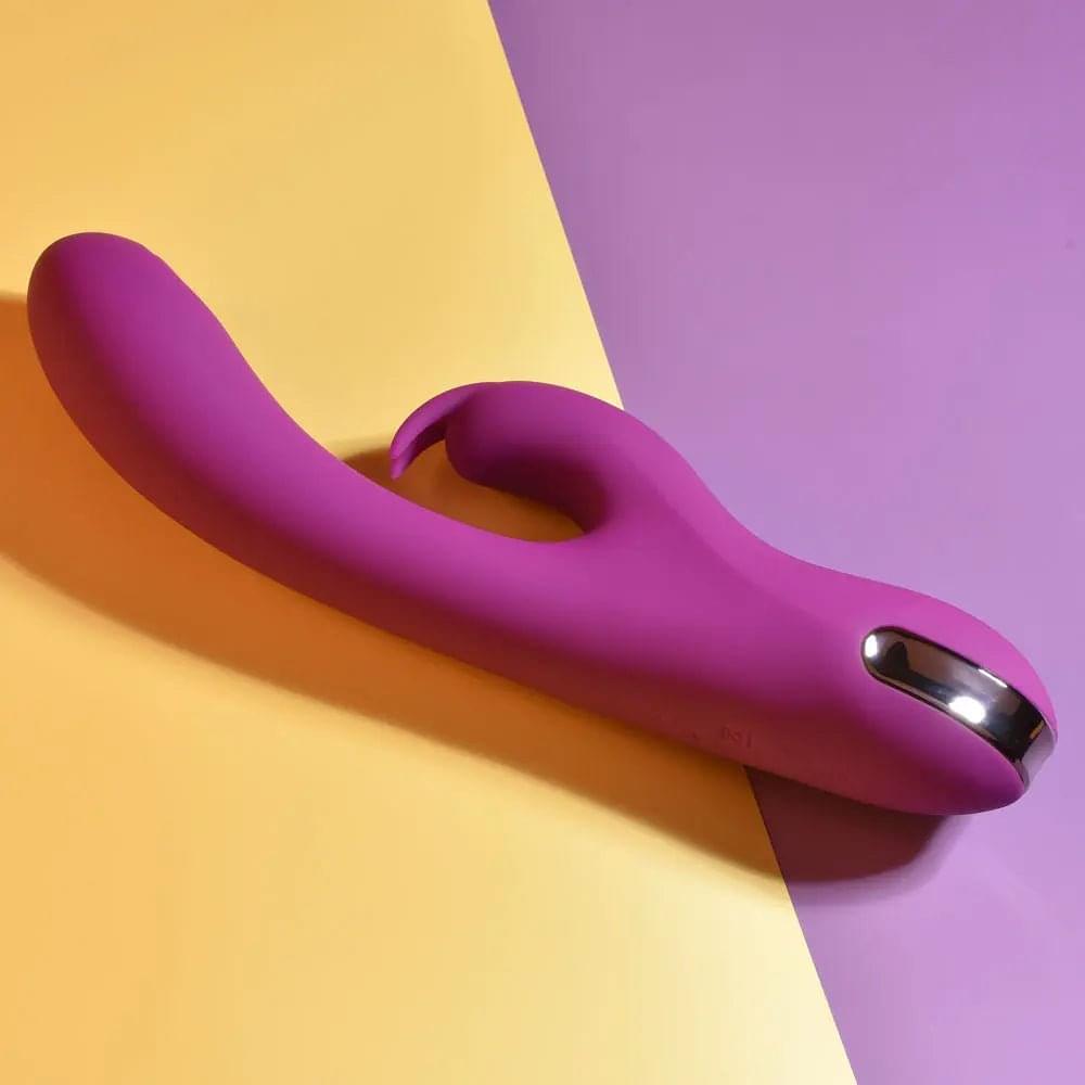 Playboy Pleasure THUMPER -  21.9 cm USB Rechargeable Rabbit Vibrator Playboy Pleasure Discreet Intimate Essentials.