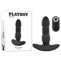 Playboy Pleasure TRUST THE THRUST -  13.7 cm USB Rechargeable Thrusting Butt Plug with Wireless Remote Playboy Pleasure Discreet Intimate Essentials.