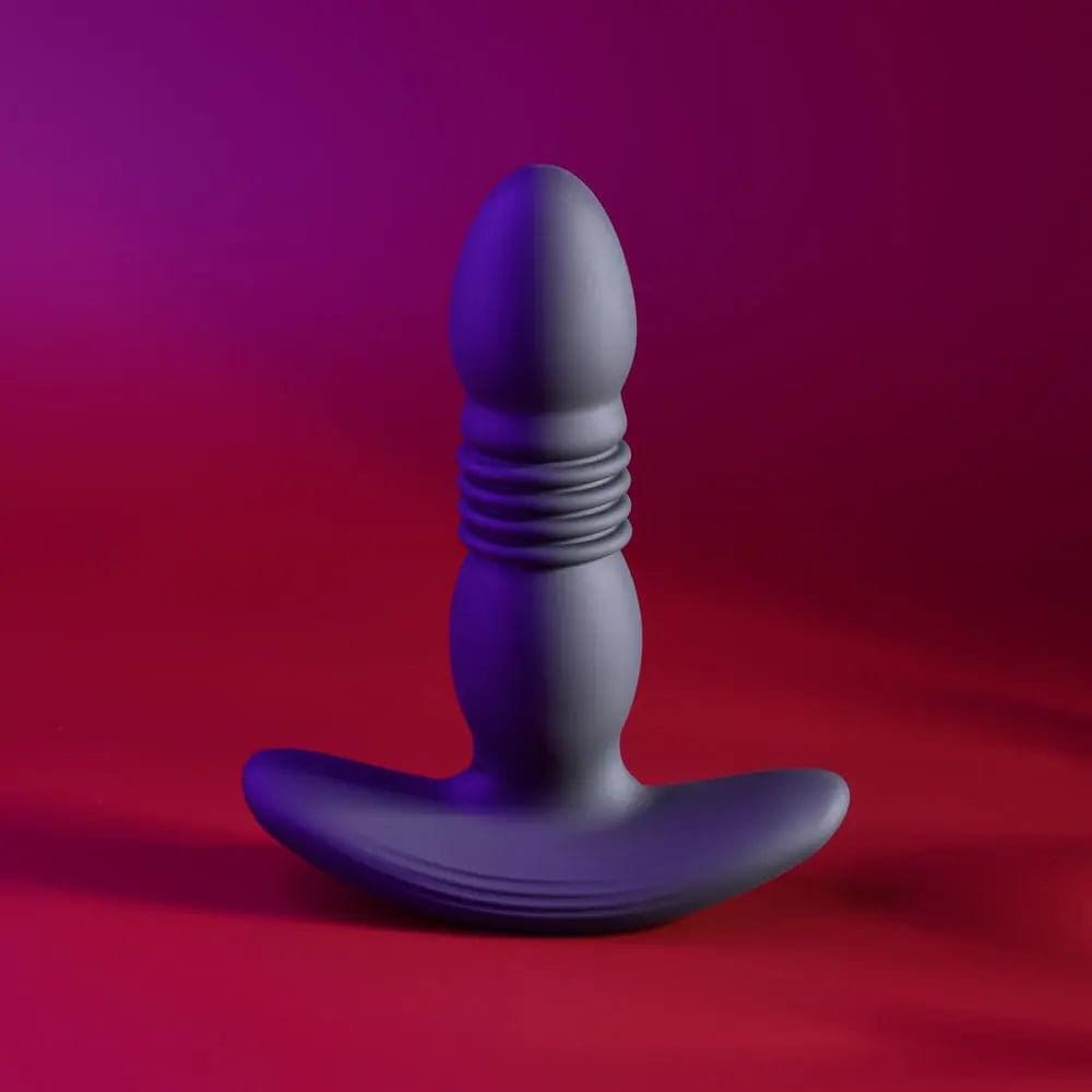 Playboy Pleasure TRUST THE THRUST -  13.7 cm USB Rechargeable Thrusting Butt Plug with Wireless Remote Playboy Pleasure Discreet Intimate Essentials.