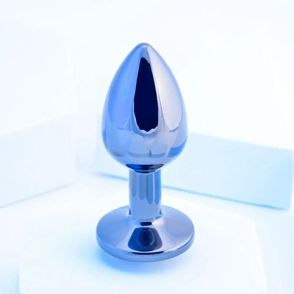 Playboy Pleasure TUX - Small - Metal 7.4 cm Small Butt Plug Playboy Pleasure Discreet Intimate Essentials.