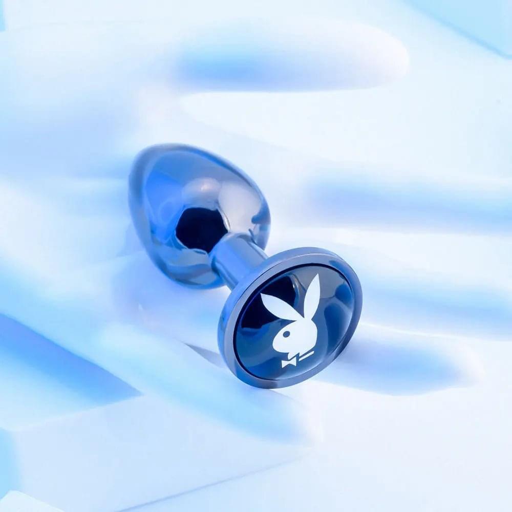 Playboy Pleasure TUX - Small - Metal 7.4 cm Small Butt Plug Playboy Pleasure Discreet Intimate Essentials.